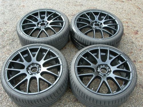 (4) 20 inch Bremmer Kraft Wheels with Goodyear Eagle F1 Tires - 4 Bremmer Kraft 20x9 42 offset wheels with Goodyear Eagle F1 Tires