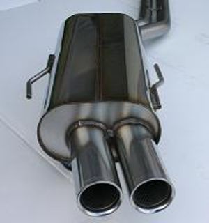 92-99 E36 325, 328, M3 Stromung Exhaust - Stainless Cat-back exhaust system for all E36(including M3)